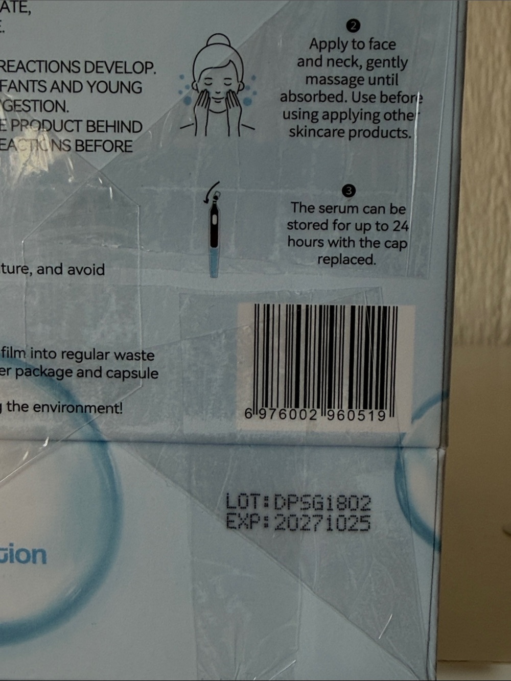 New Wake Nature Perfection 3% Hyaluronic Acid Serum Ultra-Hydrating Capsule 30 - Picture 6 of 6
